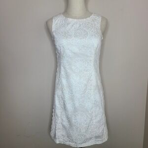 Lilly Pulitzer White Floral Mini Dress